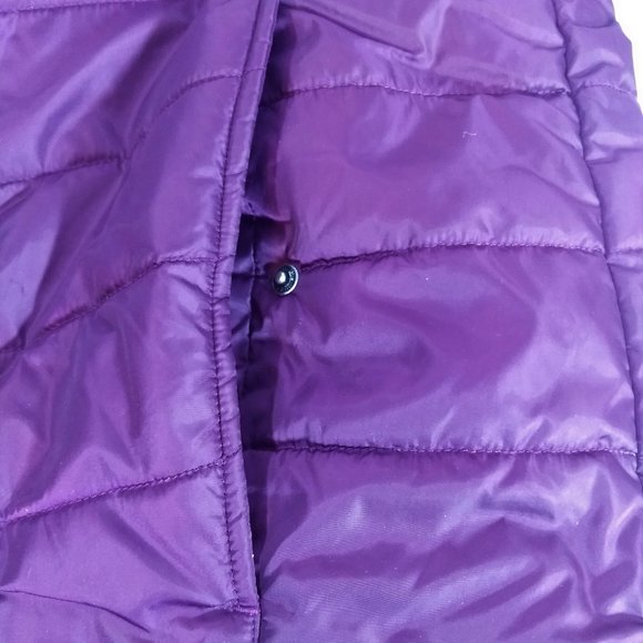 Under Armour Puffy Coat Purple Women's Size Small Coldgear - Picture 8 of 9